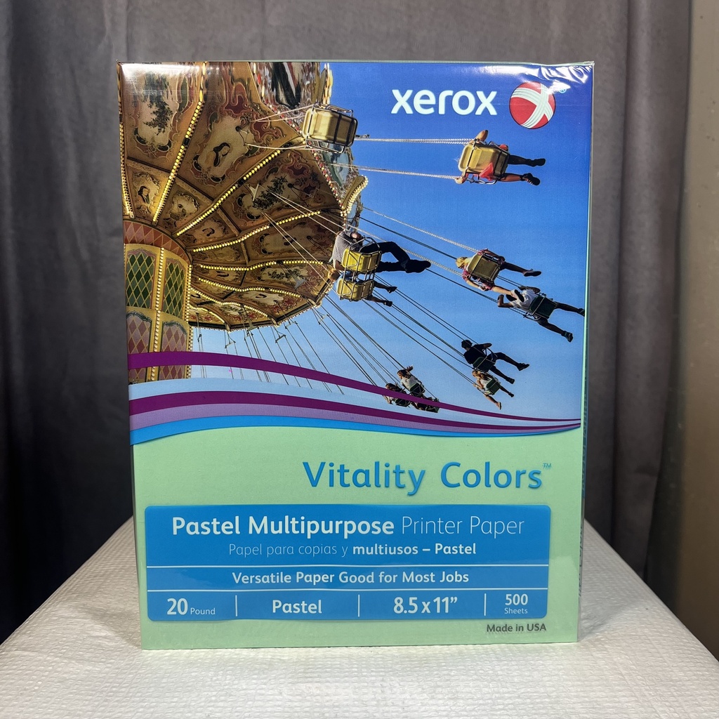 PAPER, COPIER 8.5 X 11 GREEN