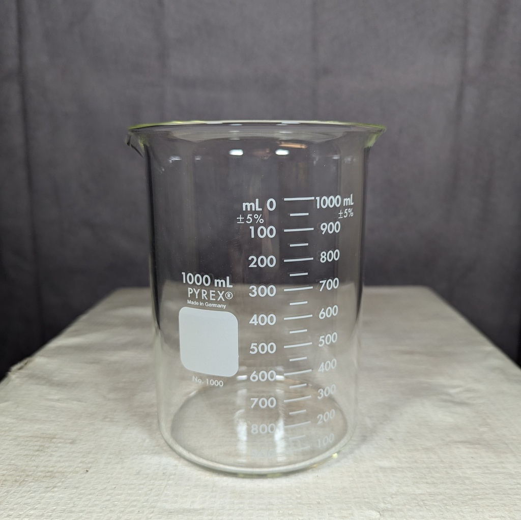 BEAKER, GRIFFIN 1000 ML GLASS 