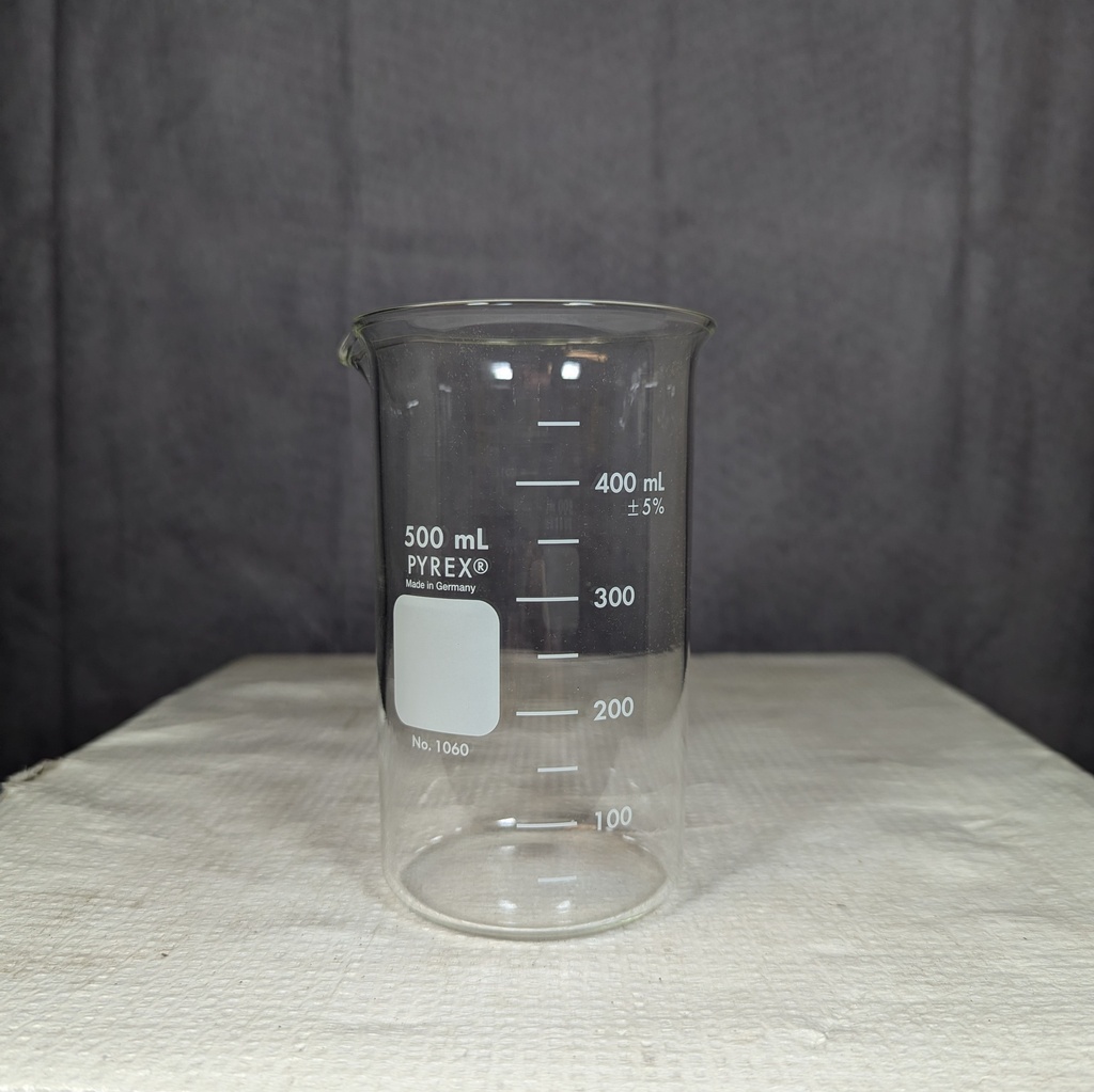 BEAKER, BERZELIUS 500 ML GLASS