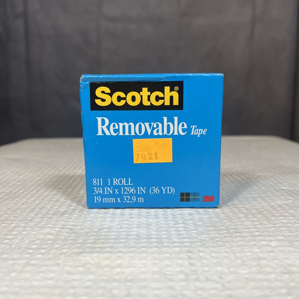 TAPE, REMOVABLE 3/4